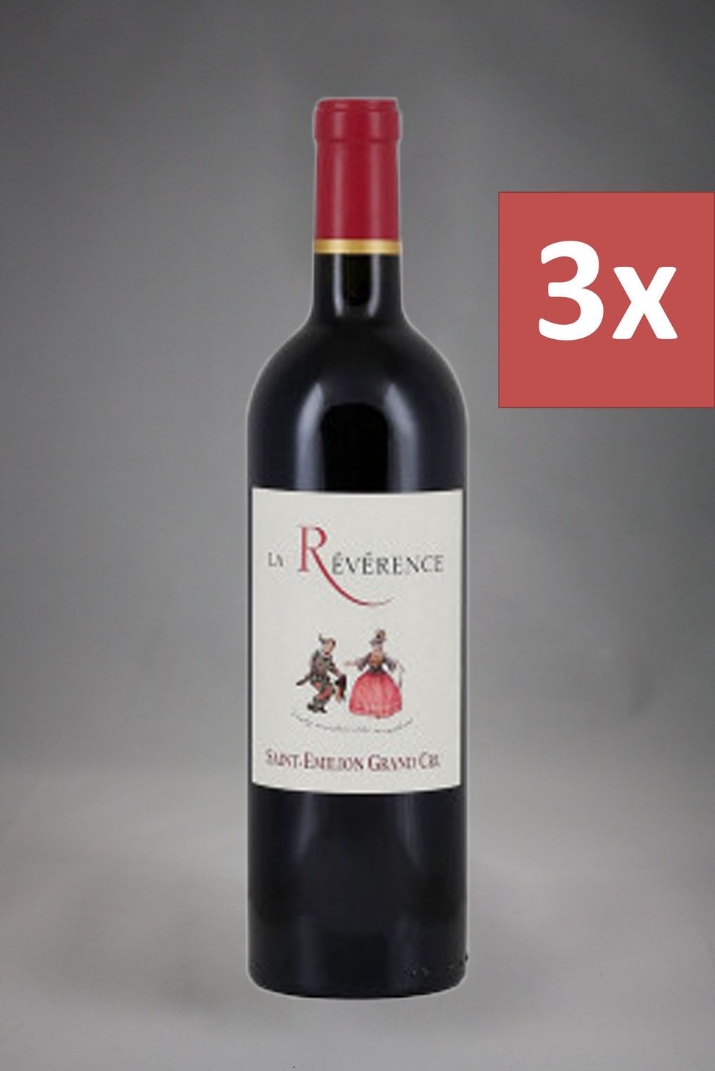 3 Fl. Château La Révérence Saint Emilion Grand Cru 2021 (35,96  €/l)