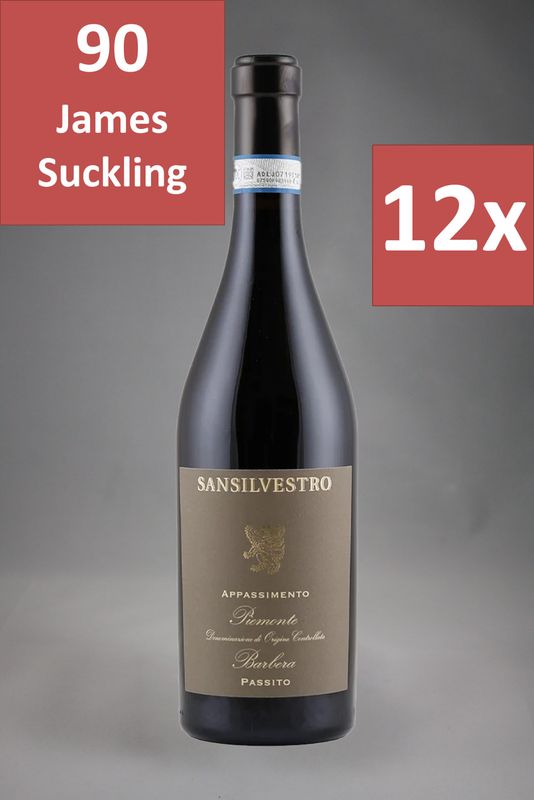 12 Fl. San Silvestro Barbera Appassimento 2022 (10,66 €/l)