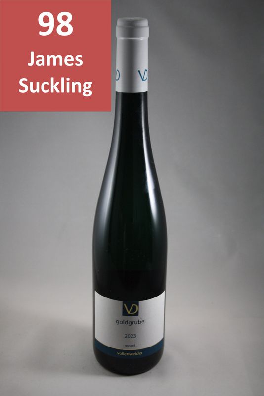 Vollenweider Riesling Mosel Goldgrube trocken 2023 (50,53 €/l) Vollenweider Riesling Mosel Goldgrube trocken 2023 (50,53 €/l)