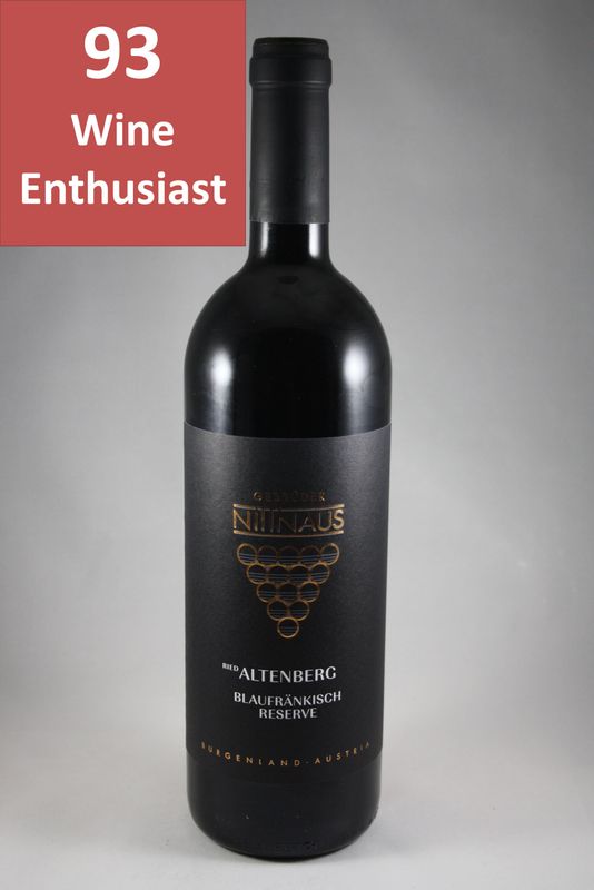 Nittnaus Altenberg Blaufränkisch Reserve 2017 (25,20 €/l) Nittnaus Altenberg Blaufränkisch Reserve 2017 (25,20 €/l)