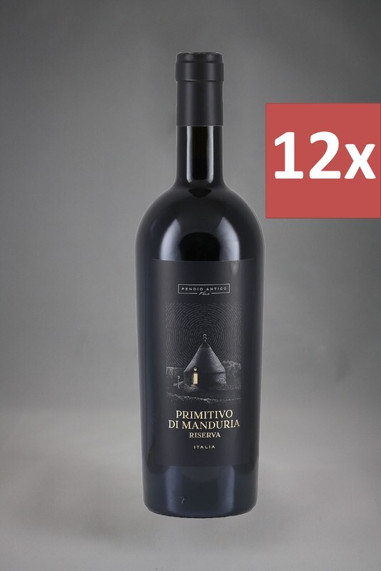 12 Fl. Pendio Antico Primitivo di Manduria Riserva 2019 (23,32 €/l)