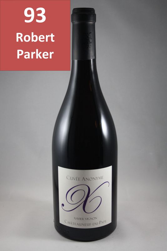 Xavier Vignon Châteauneuf du Pape Cuvée Anonyme 2021 (50,53 €/l) Xavier Vignon Châteauneuf du Pape Cuvée Anonyme 2021 (50,53 €/l)