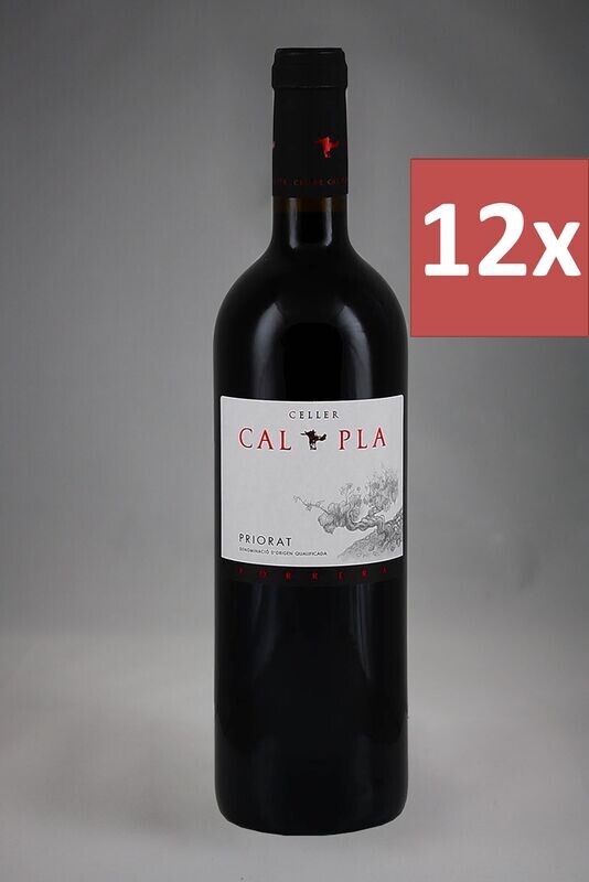 12 Fl. Cal Pla Porrera Tinto 2023 (16,66 €/l) 12 Fl. Cal Pla Porrera Tinto 2023 (16,66 €/l)