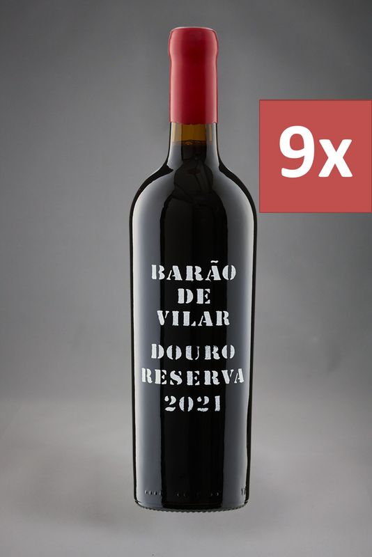 9 Fl. Barão de Vilar Douro Reserva Seasoned Oak Barrels 2024 (24,28 €/l)