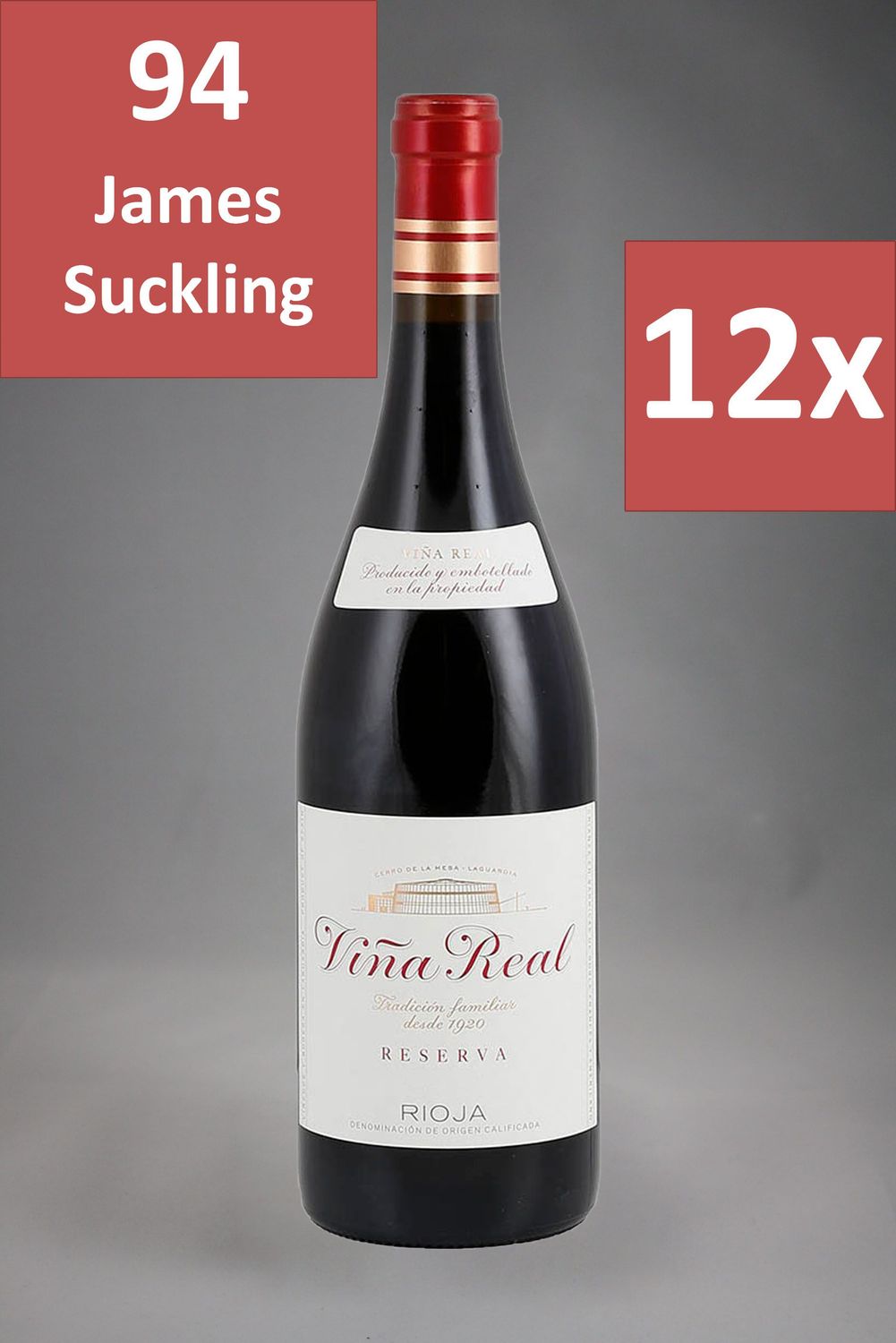 12 Fl. Cune Viña Real Reserva 2019 (15,99 €/l) 12 Fl. Cune Viña Real Reserva 2019 (15,99 €/l)