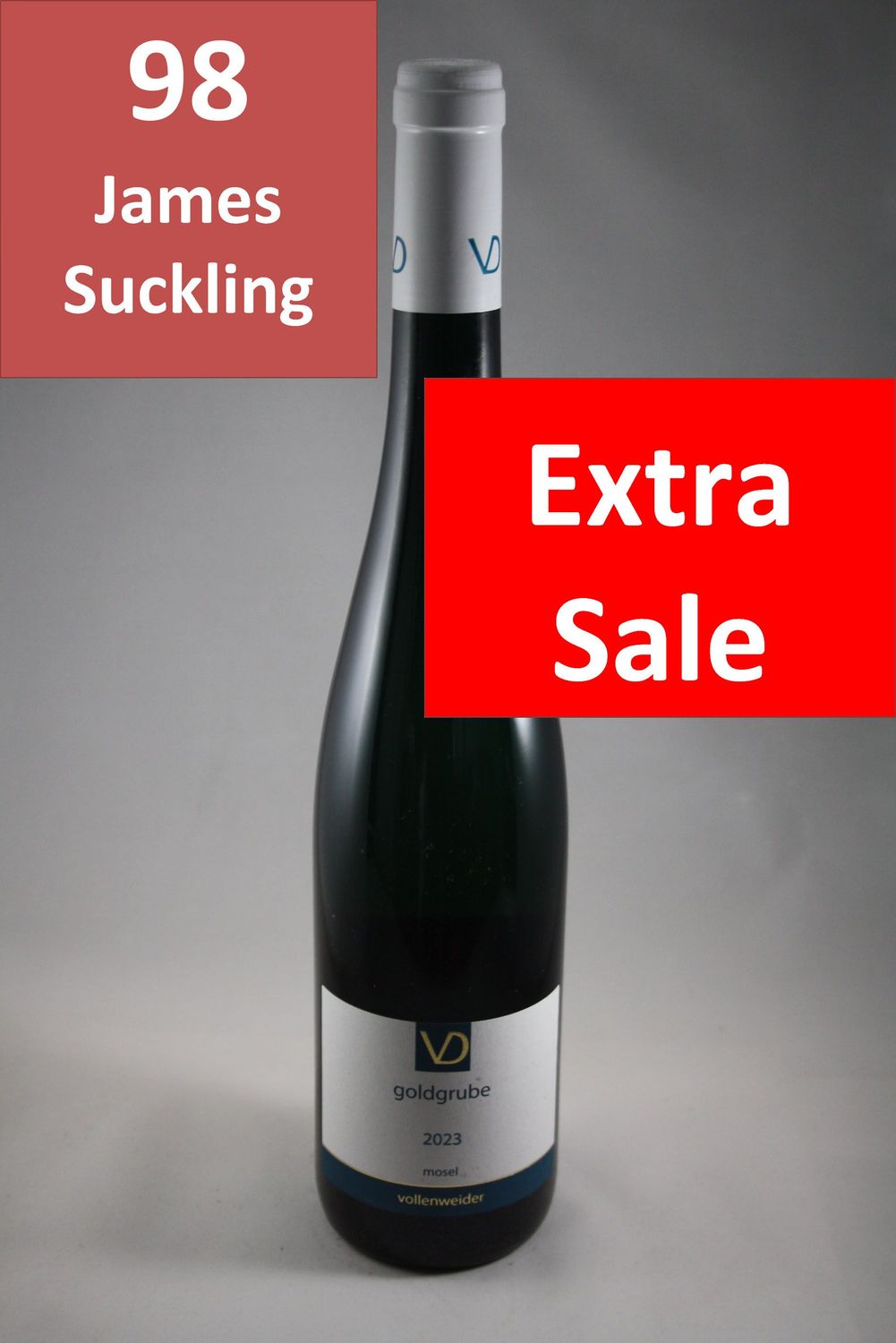 Vollenweider Riesling Mosel Goldgrube trocken 2023 (38,53 €/l) Vollenweider Riesling Mosel Goldgrube trocken 2023 (38,53 €/l)
