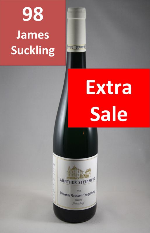 Günther Steinmetz Riesling Dhroner Grosser Hengelberg Monopol 2023 (38,53 €/l)