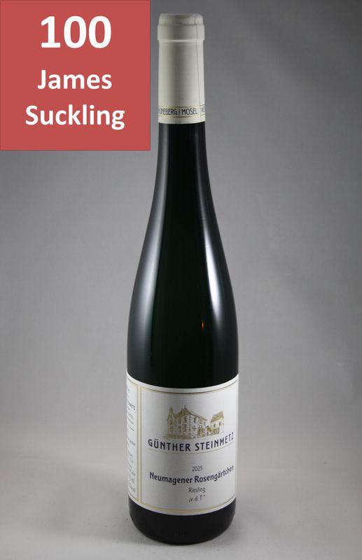 Günther Steinmetz Riesling Mosel Neumagener Rosengärtchen V.d.T. 2023 (78,53 €/l)