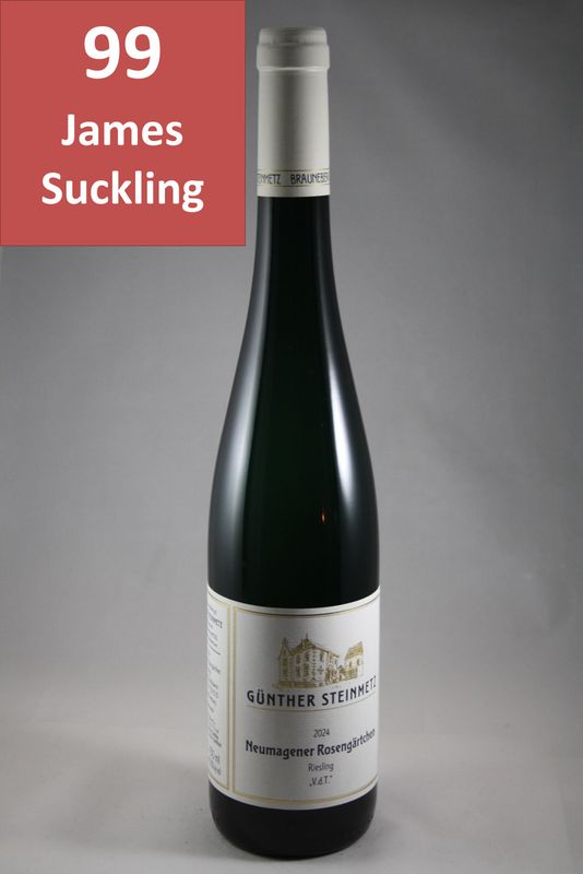 Günther Steinmetz Riesling Mosel Neumagener Rosengärtchen V.d.T. 2024 (77,20 €/l)