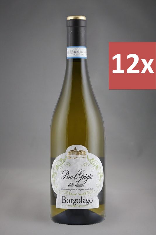 12 Fl. Borgolago Pinot Grigio 2024 (8,66 €/l)