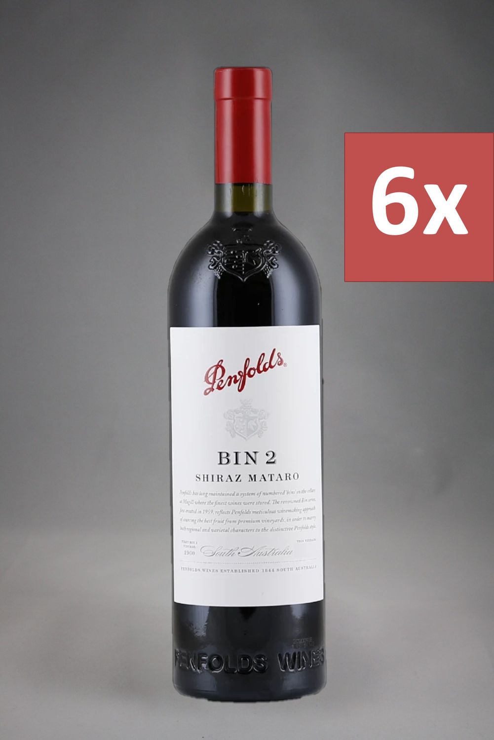 6 Fl. Penfolds Bin 2 2019 (29,98 €/l) 6 Fl. Penfolds Bin 2 2019 (29,98 €/l)