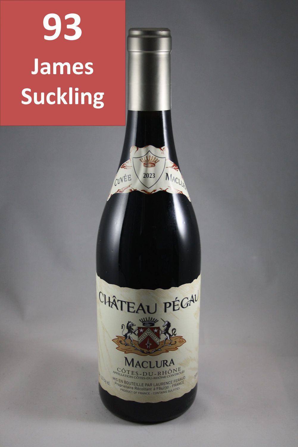 Château Pegau Côtes du Rhône Cuvée Maclura 2022 (16,67 €/l)
