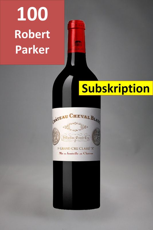 Château Cheval Blanc 2023 - Subskription (746,53 €/l) Château Cheval Blanc 2023 - Subskription (746,53 €/l)