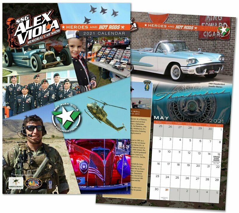 2021 SSG Alex Viola Foundation Calendar #3 (Large)