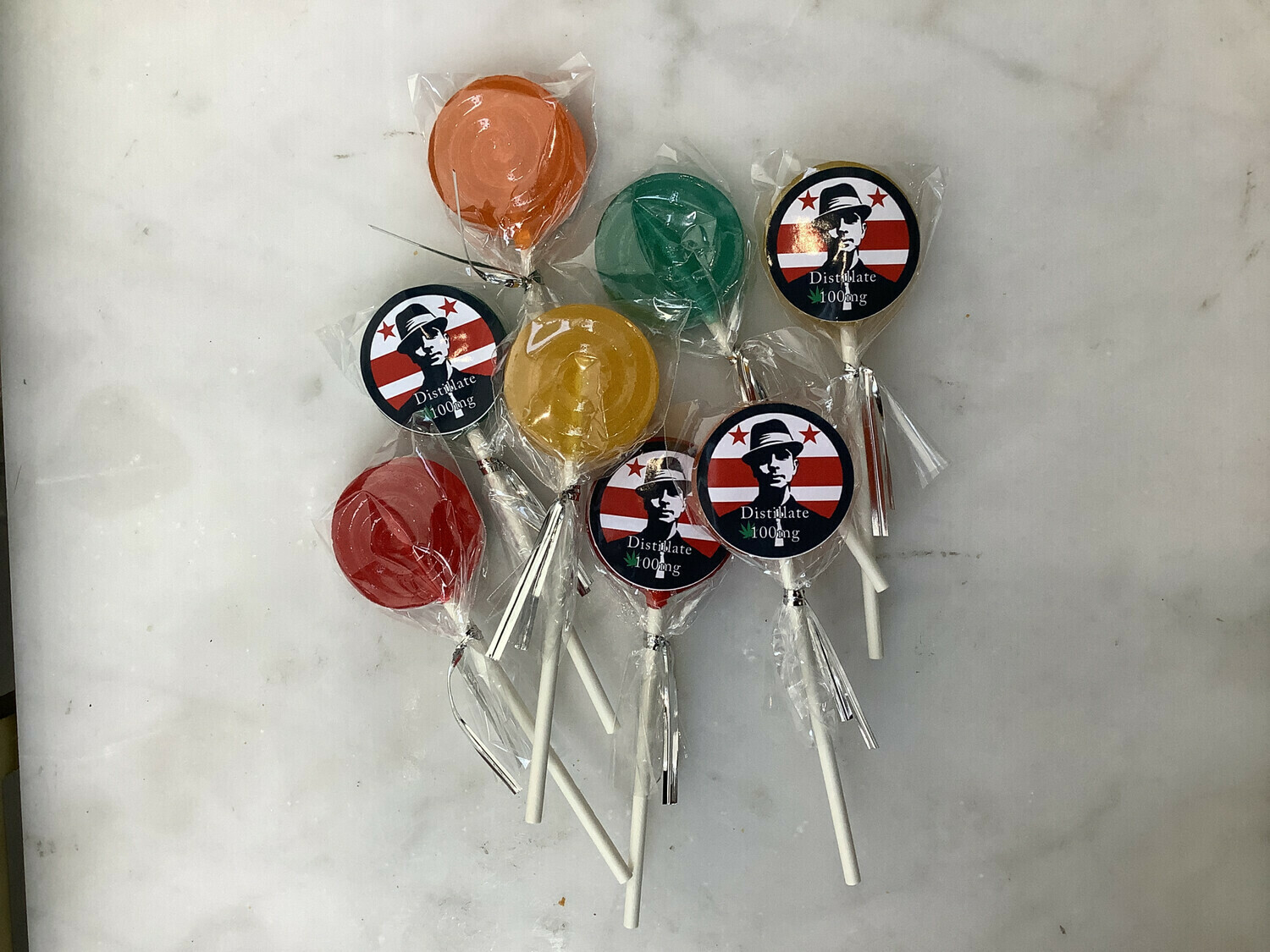 THC Candy Lollipops -Optional Cannabis Gift (Legal Coupon Purchase)