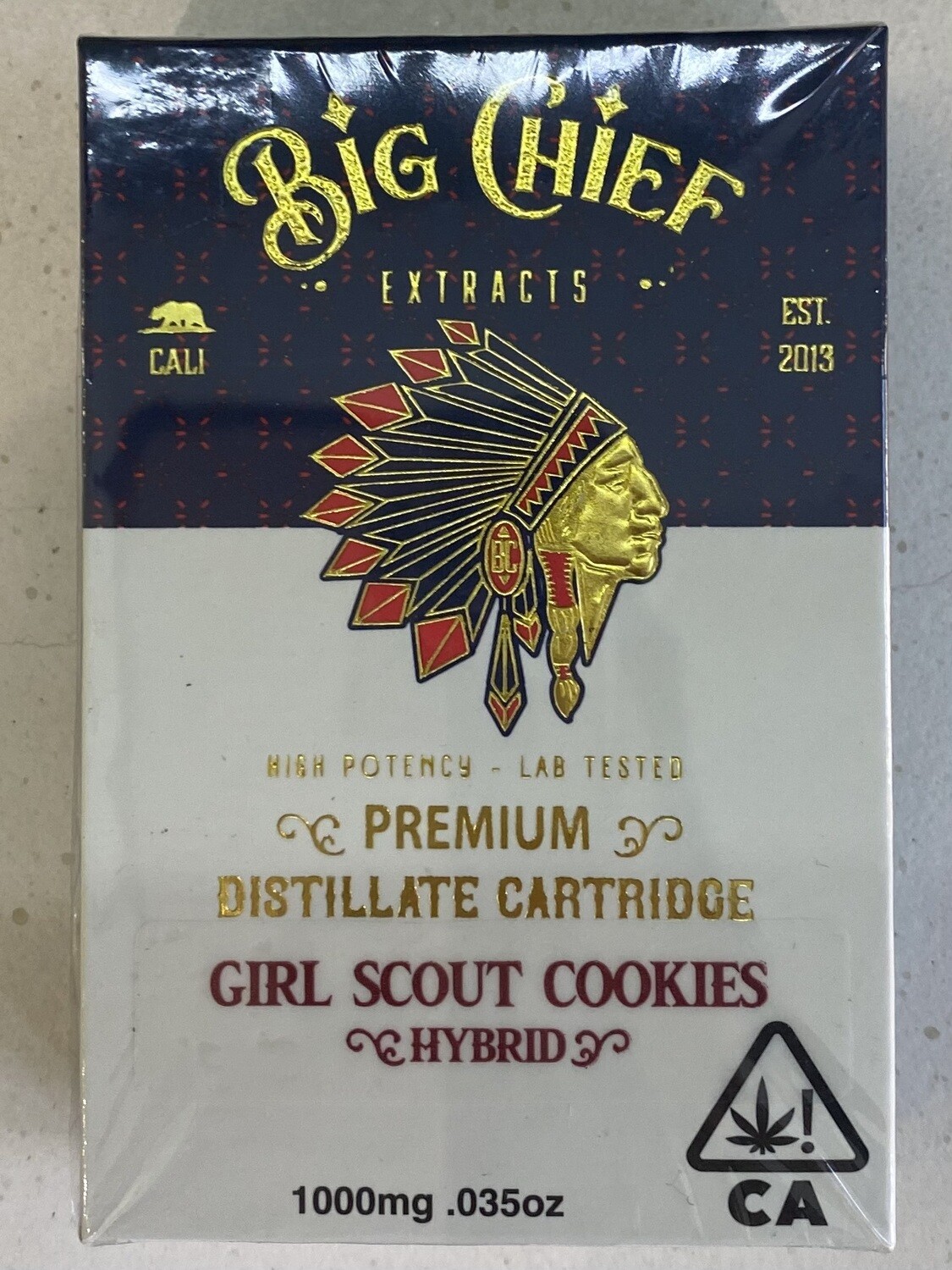 Big Chief Cartridge - Optional Cannabis Gift (Legal Coupon purchase)