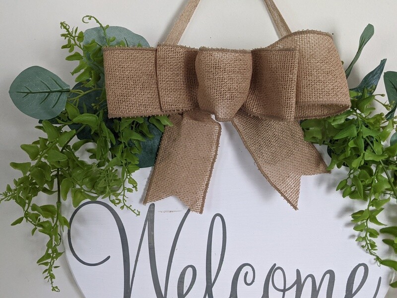 Welcome/Door Hanger/Door Sign/ Front Door Decor