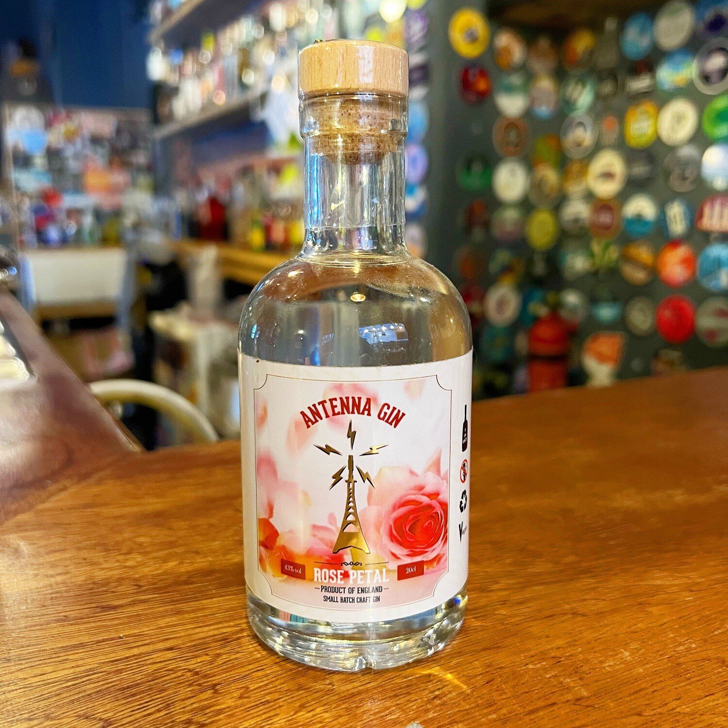 Antenna Rose Petal Gin 200ml - 43%