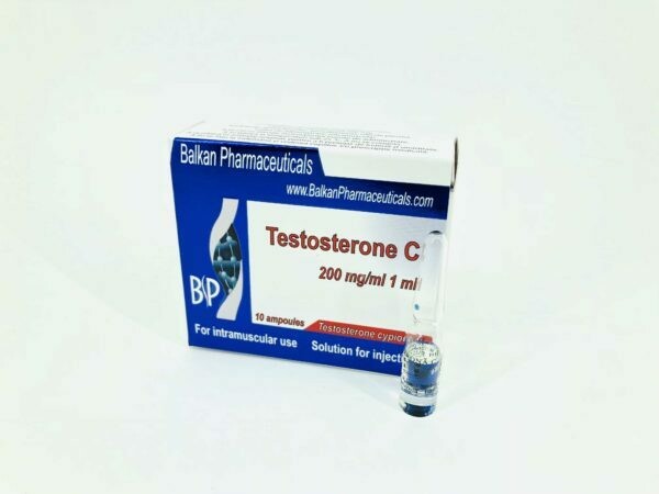 TESTOSTERONA C Balkan 10 amp. x 200 mg