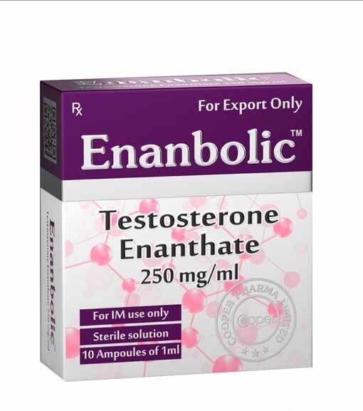 ENANBOLIC - COOPER PHARMA 10 amp x 250 mg