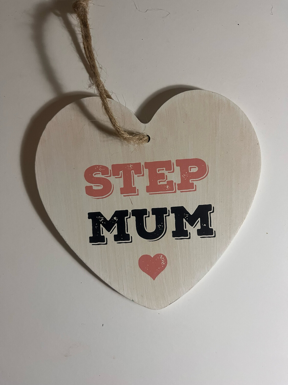 Step Mum Heart Sign