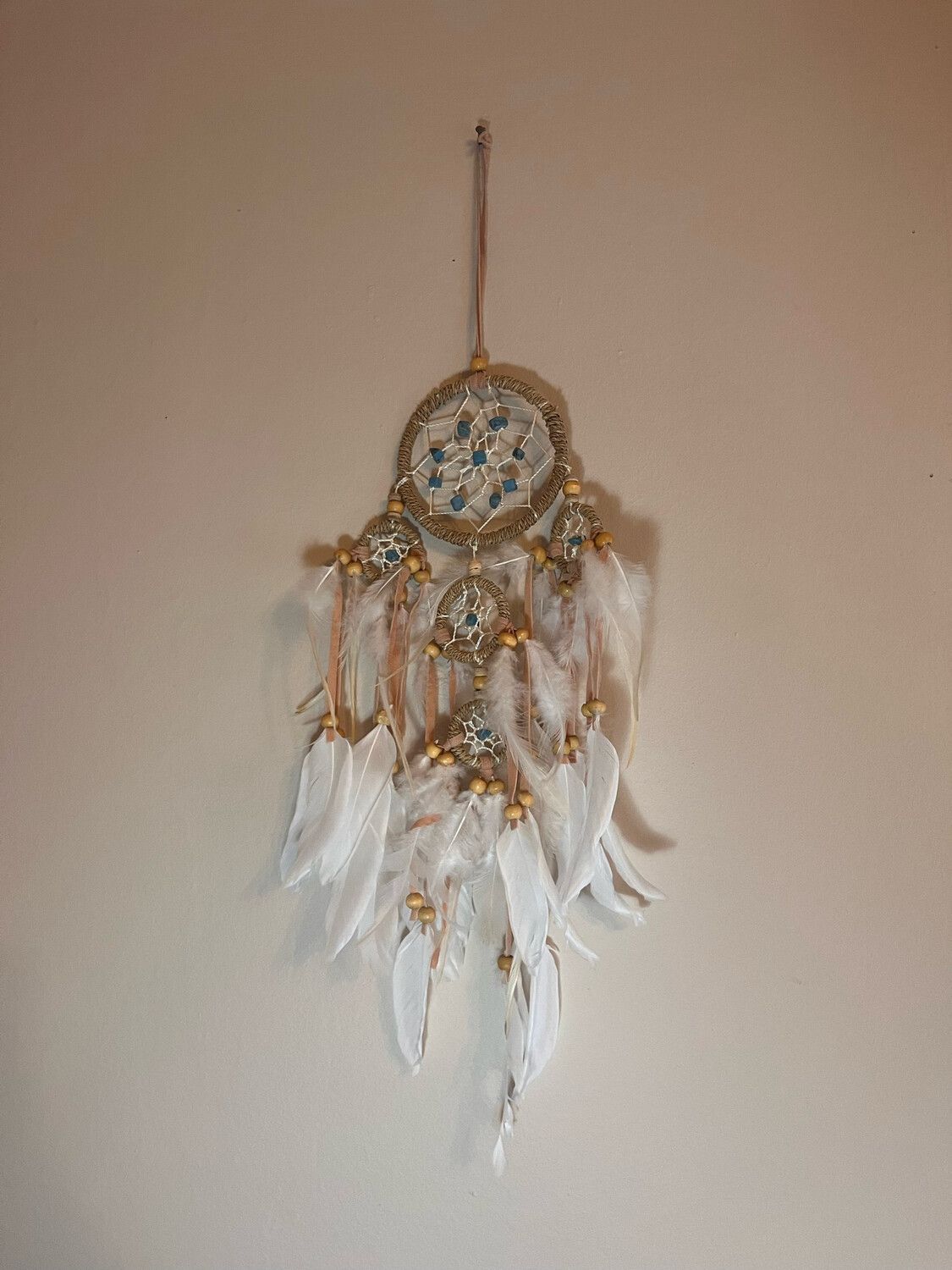 White Feather Dream Catchier