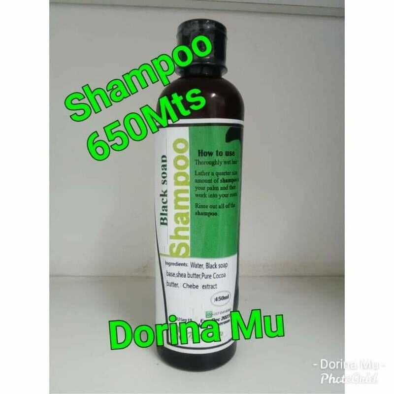 Shampoo de Sabao Preto