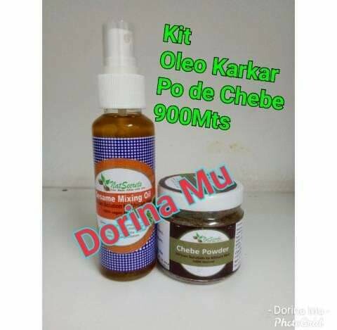 Combo: Po de chebe,Oleo de karkar
