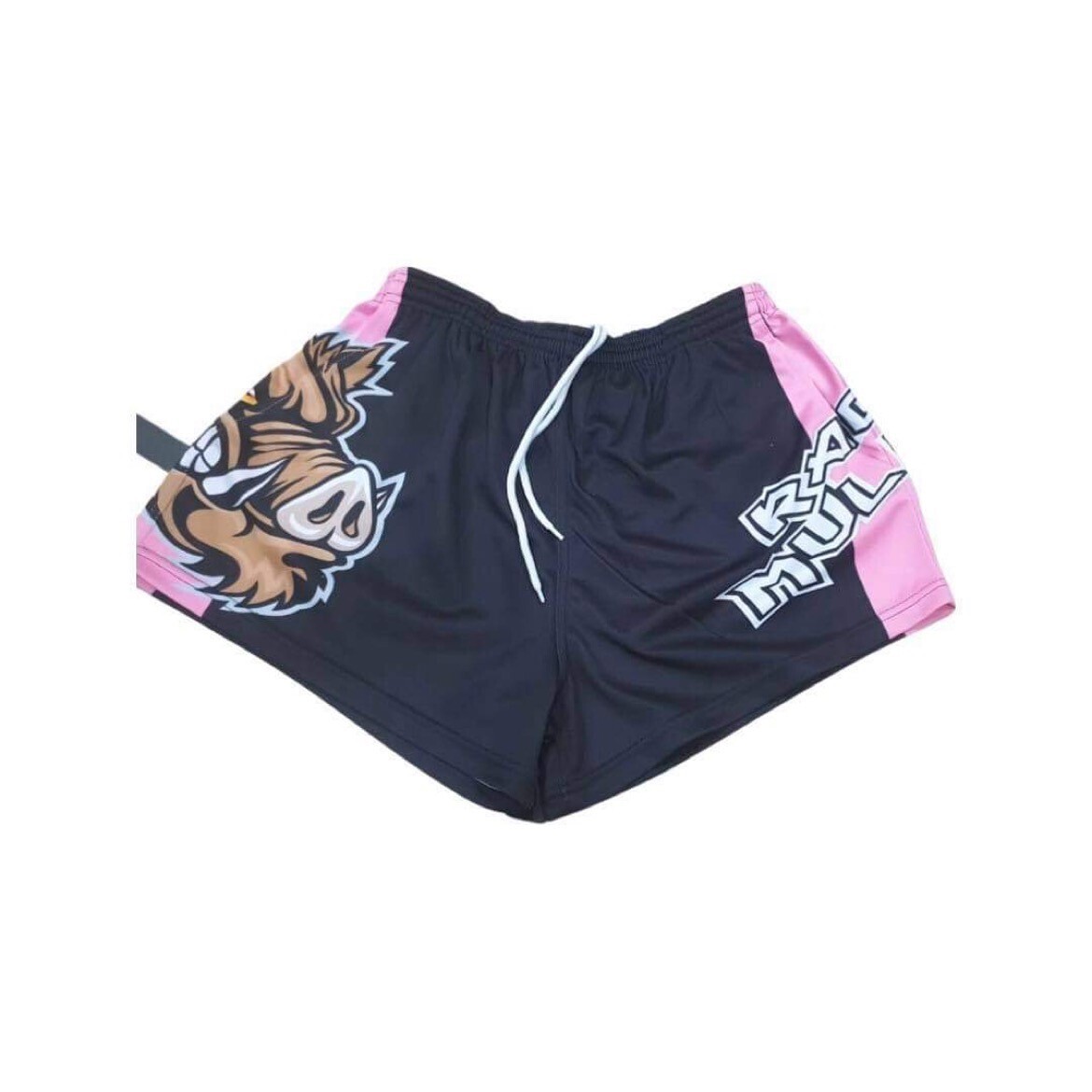 RUGBY SHORTS BOAR PINK, Size: 2XL