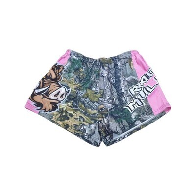 RUGBY SHORTS CAMO/PINK BOAR