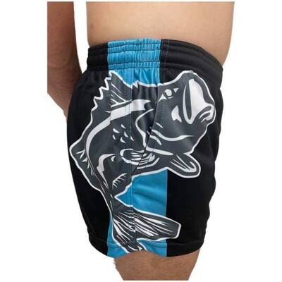 RUGBY SHORTS BLUE FISH