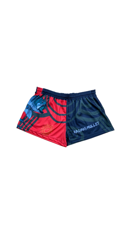 Threadfin Salmon Footy Shorts