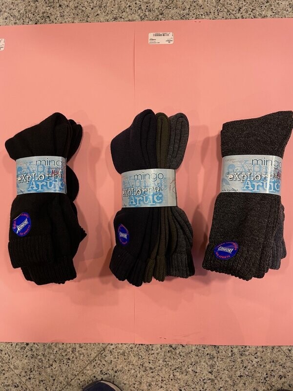 3 PARES DE CALCETINES TERMICO