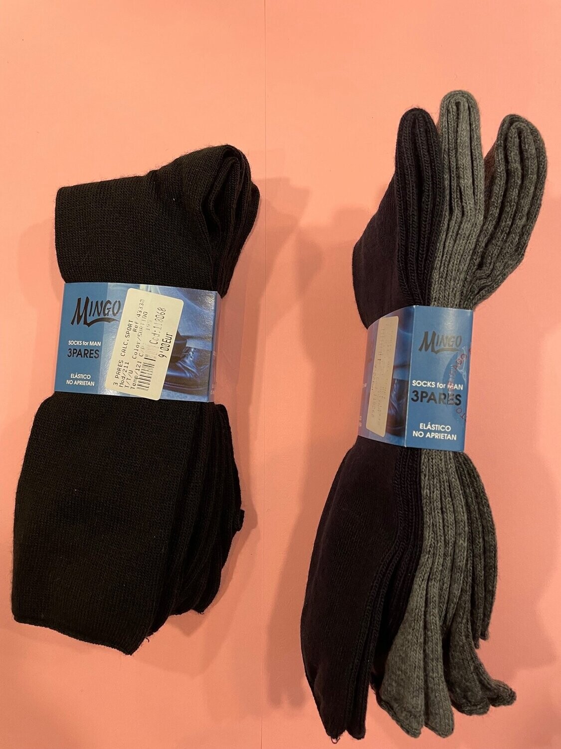 3 PARES DE CALCETINES