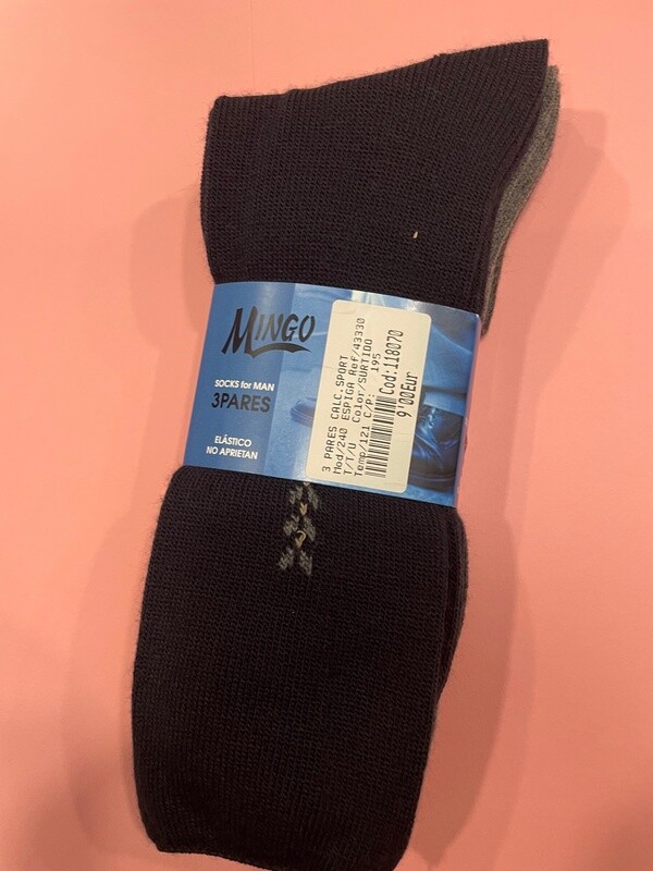 PACK 3 PARES DE CALCETINES