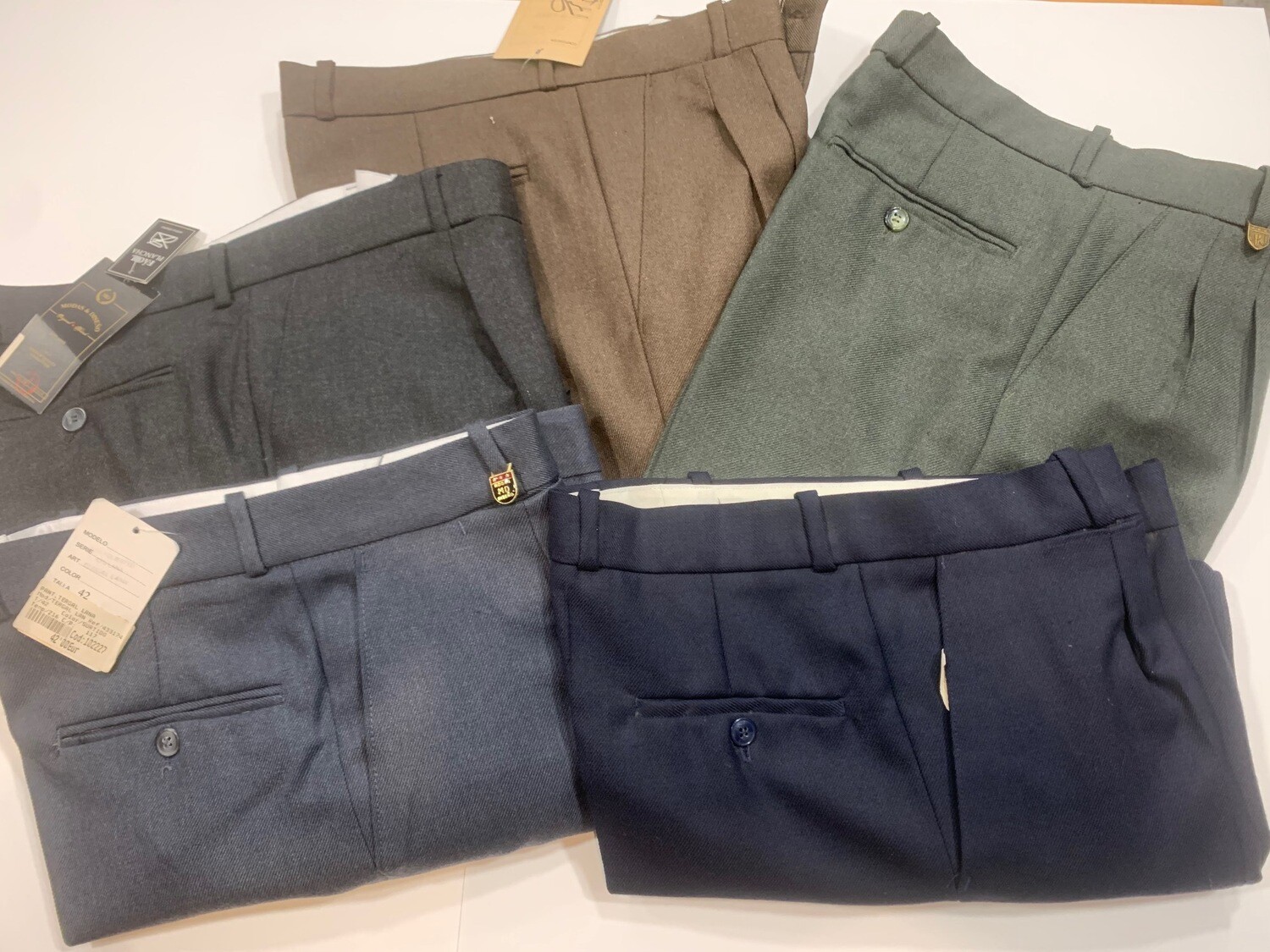 PANTALON CLASICO TERGAL 45 % LANA