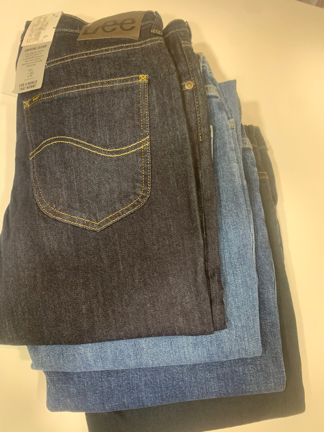 PANTALON  ELASTICO  5 BOLSILLOS LEE  RECTO  BROOKING