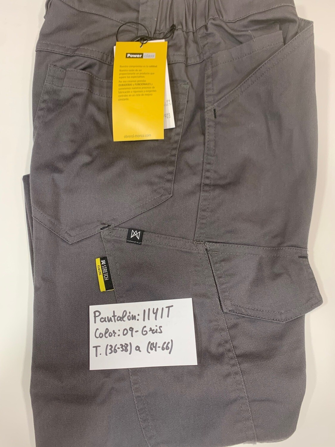 PANTALON MULTIBOLSILLO STRETCH 1141 TOP