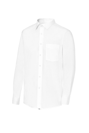 CAMISA CAB.ELASTICA BLANCA MANGA LARGA  CON BOLSO 2030