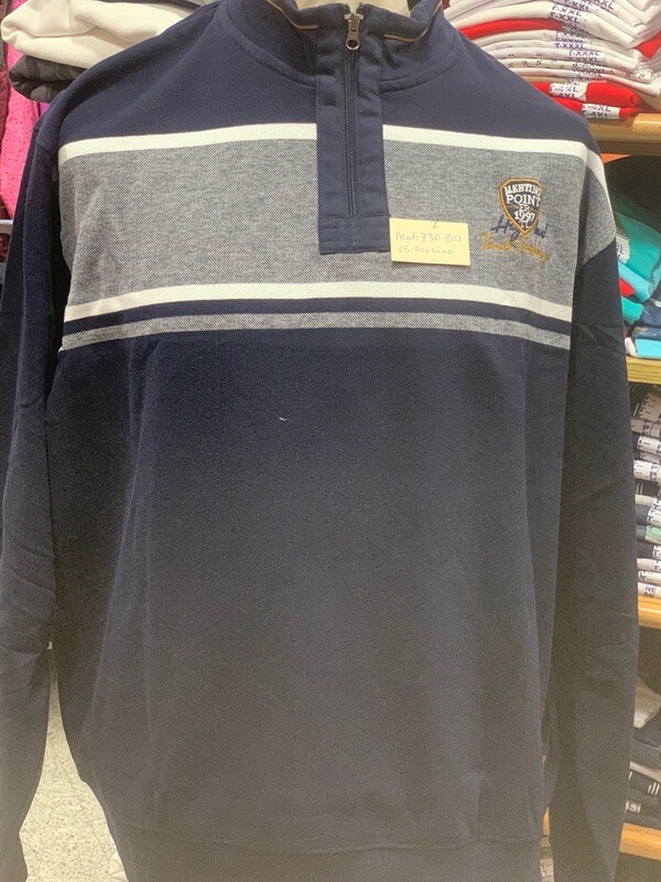 SUDADERA SPORT CABALLERO POLO    MOD.730-803