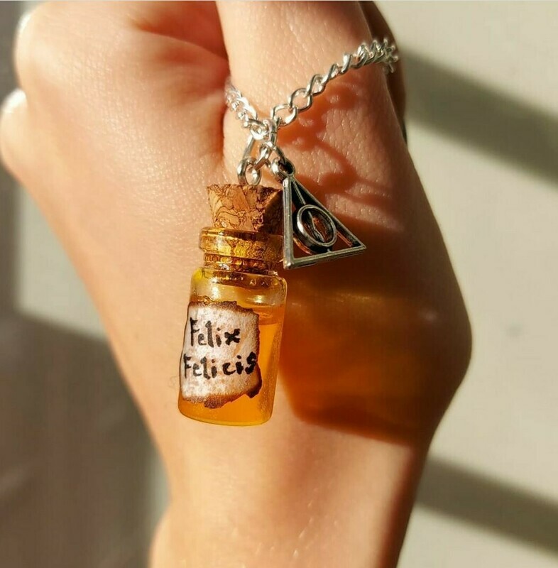 Felix Felicis wish bottle potion