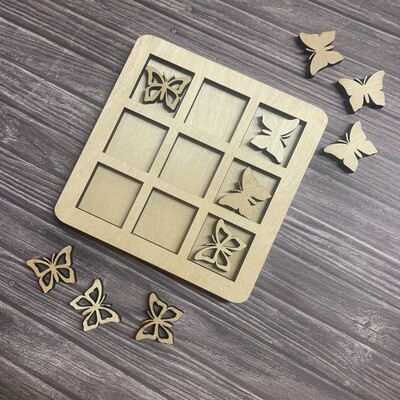 Butterflies Tic-Tac-Toe