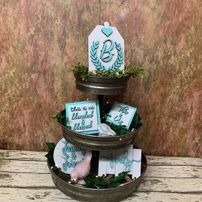 Family Tray Set - #2 design