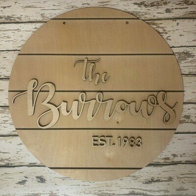 Family Name Signs