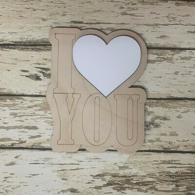 I LOVE YOU Picture set