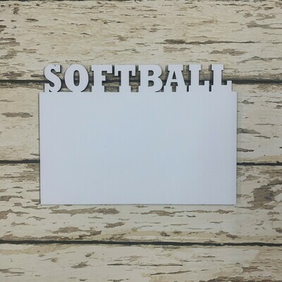 Softball Photo Panels