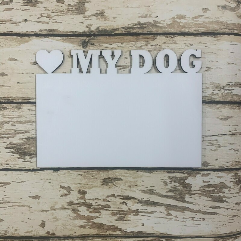 Heart My Dog Photo Panels