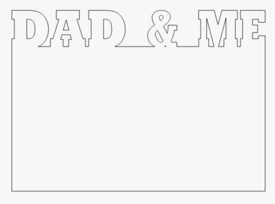Dad and Me Photo Panels
