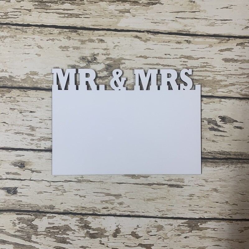 Mr. & Mrs. Photo Panels