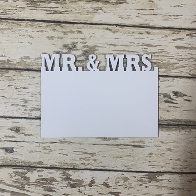 Mr. &amp; Mrs. Photo Panels